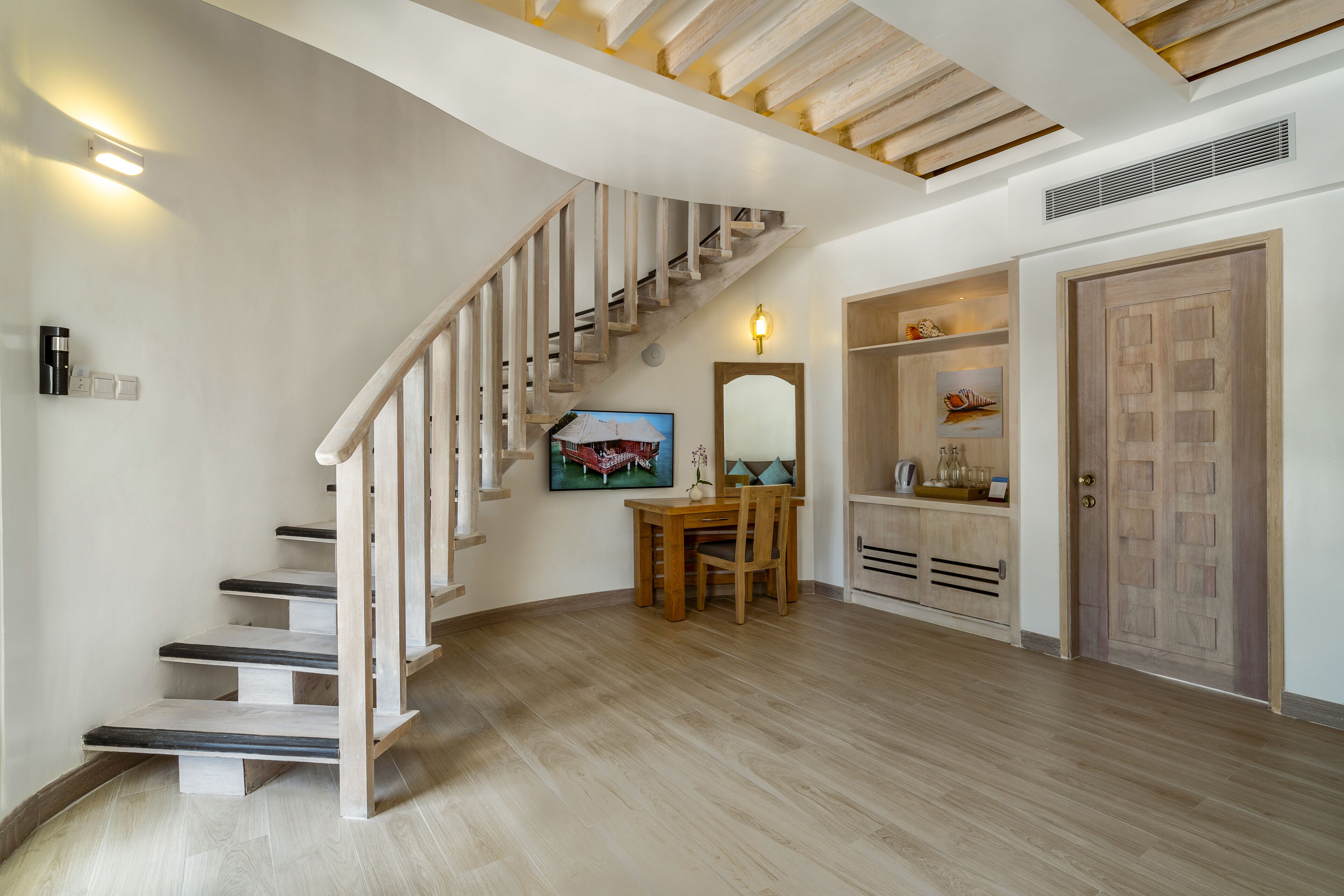 premium beach villa | 1 bedroom, minibar, in-room safe, blackout curtains