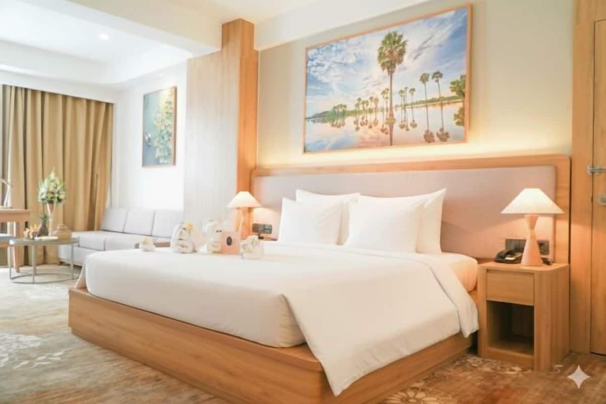 1 habitación, minibar, caja de seguridad en la habitación y escritorio