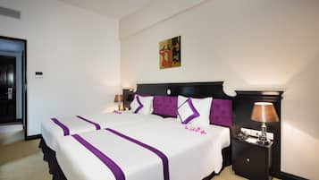 Minibar, in-room safe, desk, blackout drapes