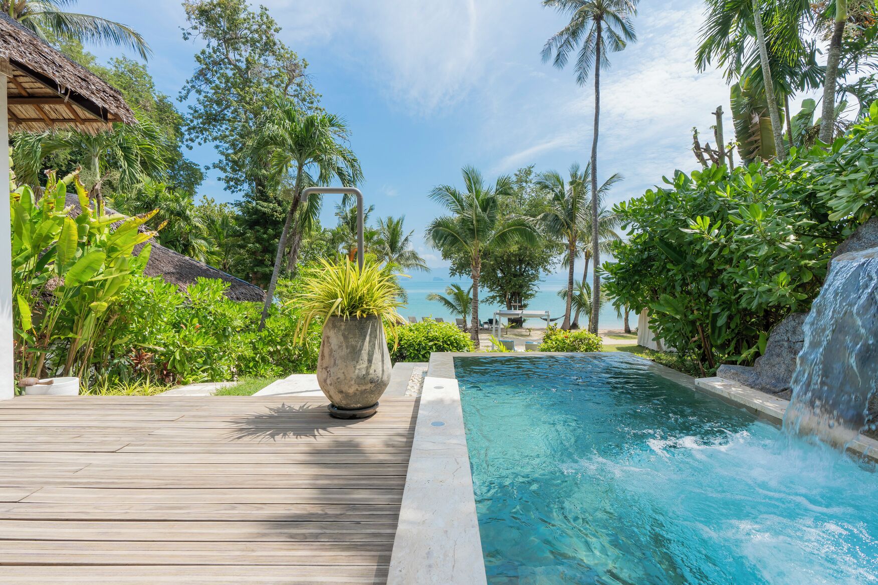 sea view pool villa | view from room