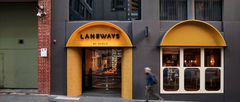 Fassade der Unterkunft