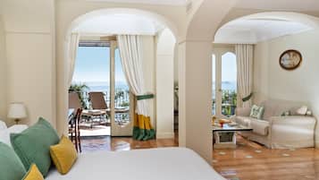 Suite, Terrace, Sea View | 1 bedroom, minibar, in-room safe, desk