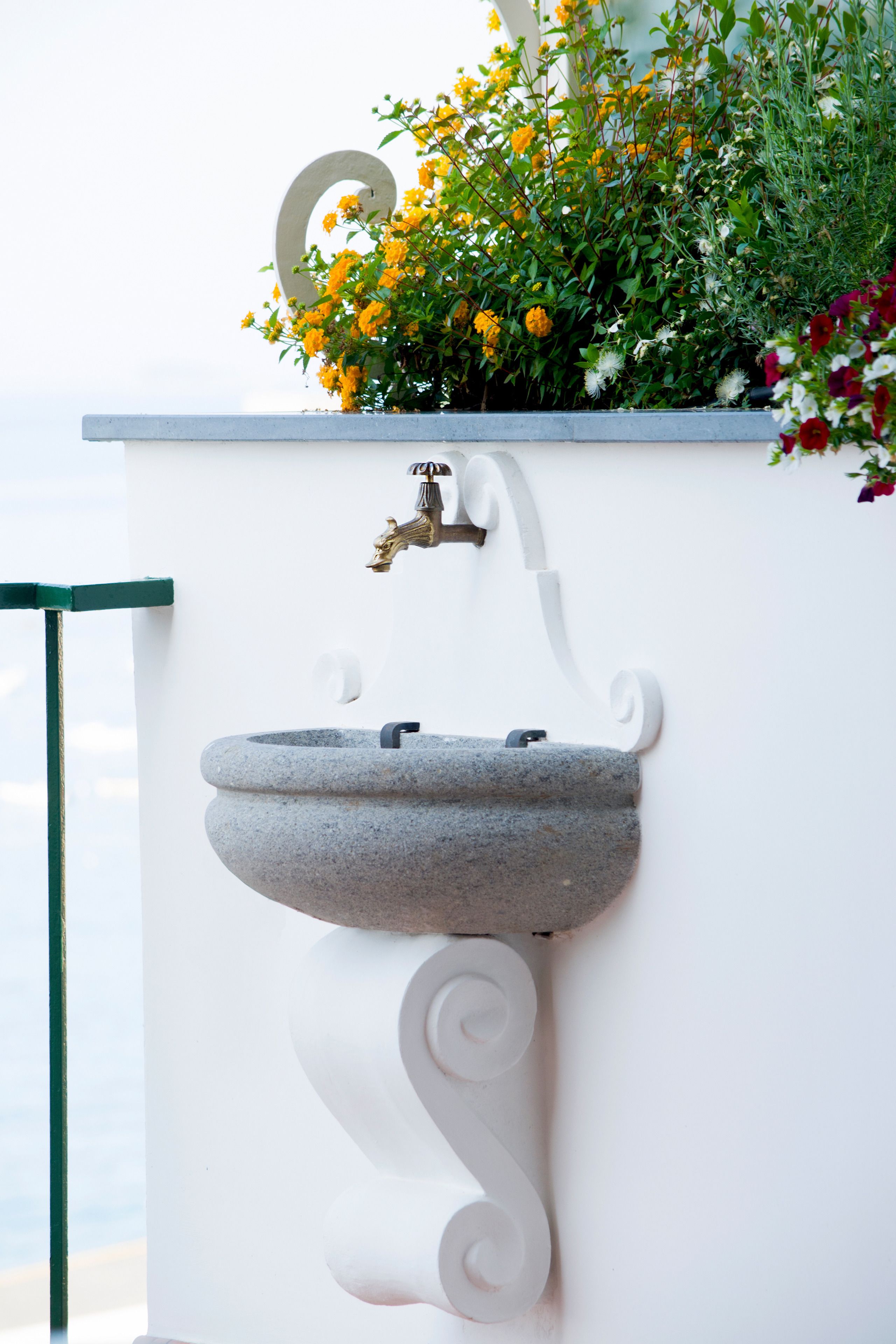 executive double room, terrace, sea view | terrace/patio