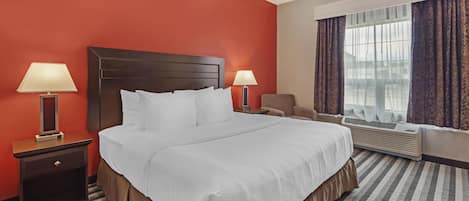 Standard Room, 1 King Bed, Accessible, Non Smoking (Walk-in Shower)