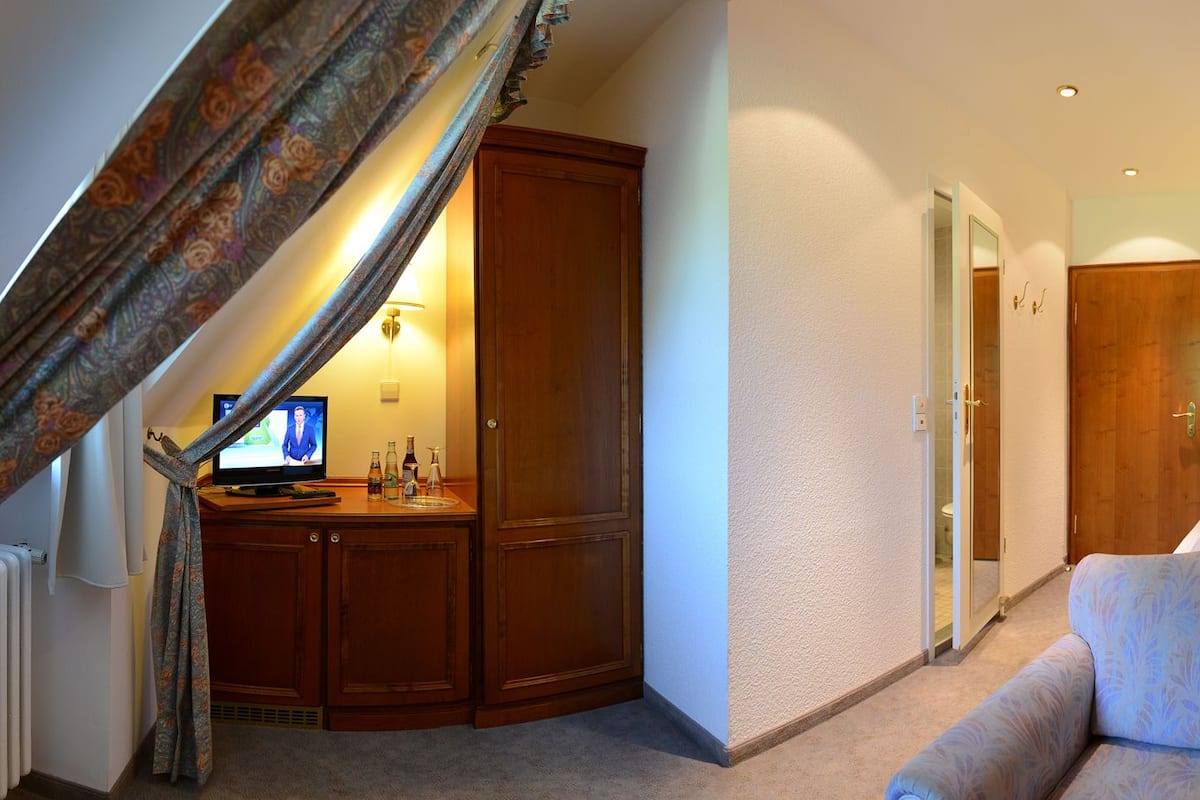 Single Room, 1 Single Bed | Hypo-allergenic bedding, minibar, in-room safe, desk