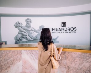 Reception - Meandros Boutique & Spa Hotel - Adults Only (Zakynthos)