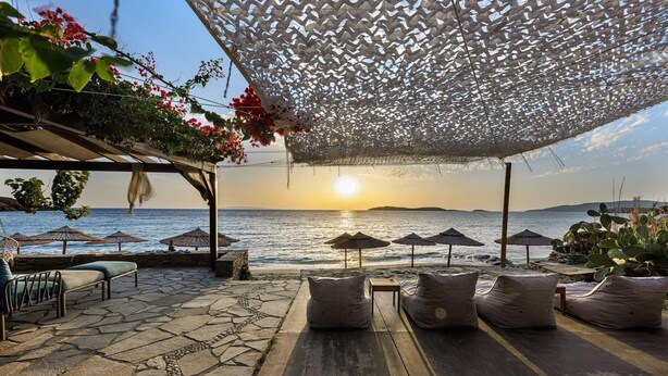 Terrace/patio - Aneroussa Beach (Andros)