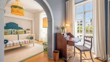 Master Suite | Cofres nos quartos, individualmente decorados, cortinas blackout