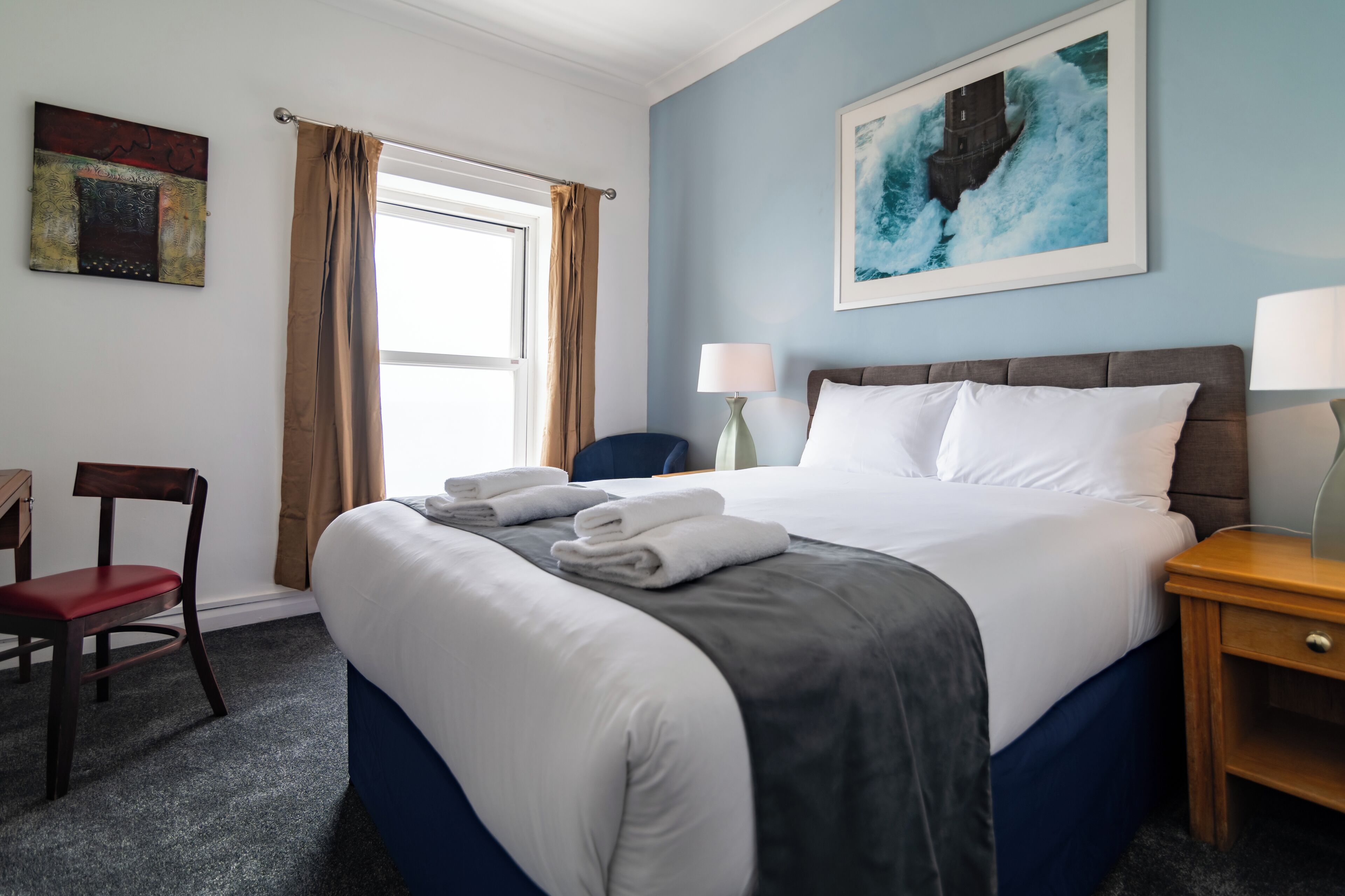 Standard Double Room, 1 Double Bed, Sea View | Desk, iron/ironing board, free WiFi, bed sheets