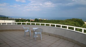 Deluxe Apartment, 1 Double Bed | Living area | TV