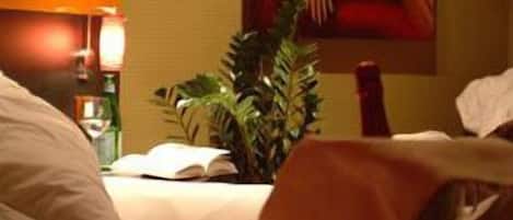 Sängtillbehör av högsta kvalitet och minibar