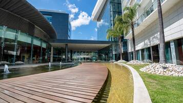 Entrée de l’hébergement