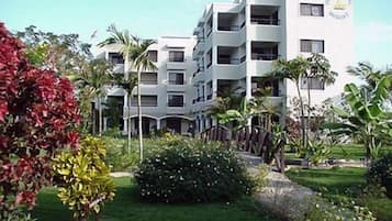 Blick auf den Garten