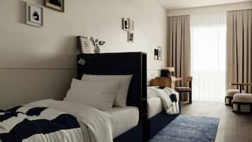 Classic Room, 2 Twin Beds, Sea View | In-room safe, desk, blackout drapes, WiFi (free)