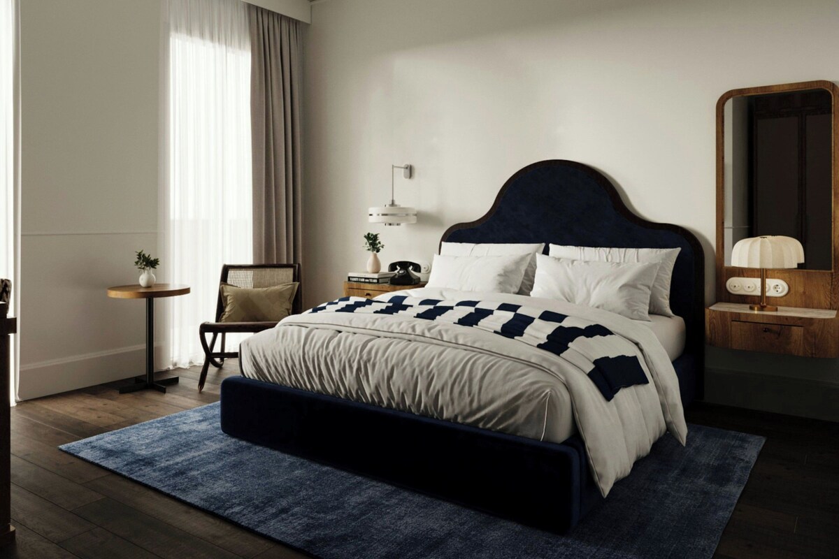 Superior-Zimmer, 1 King-Bett, Stadtblick