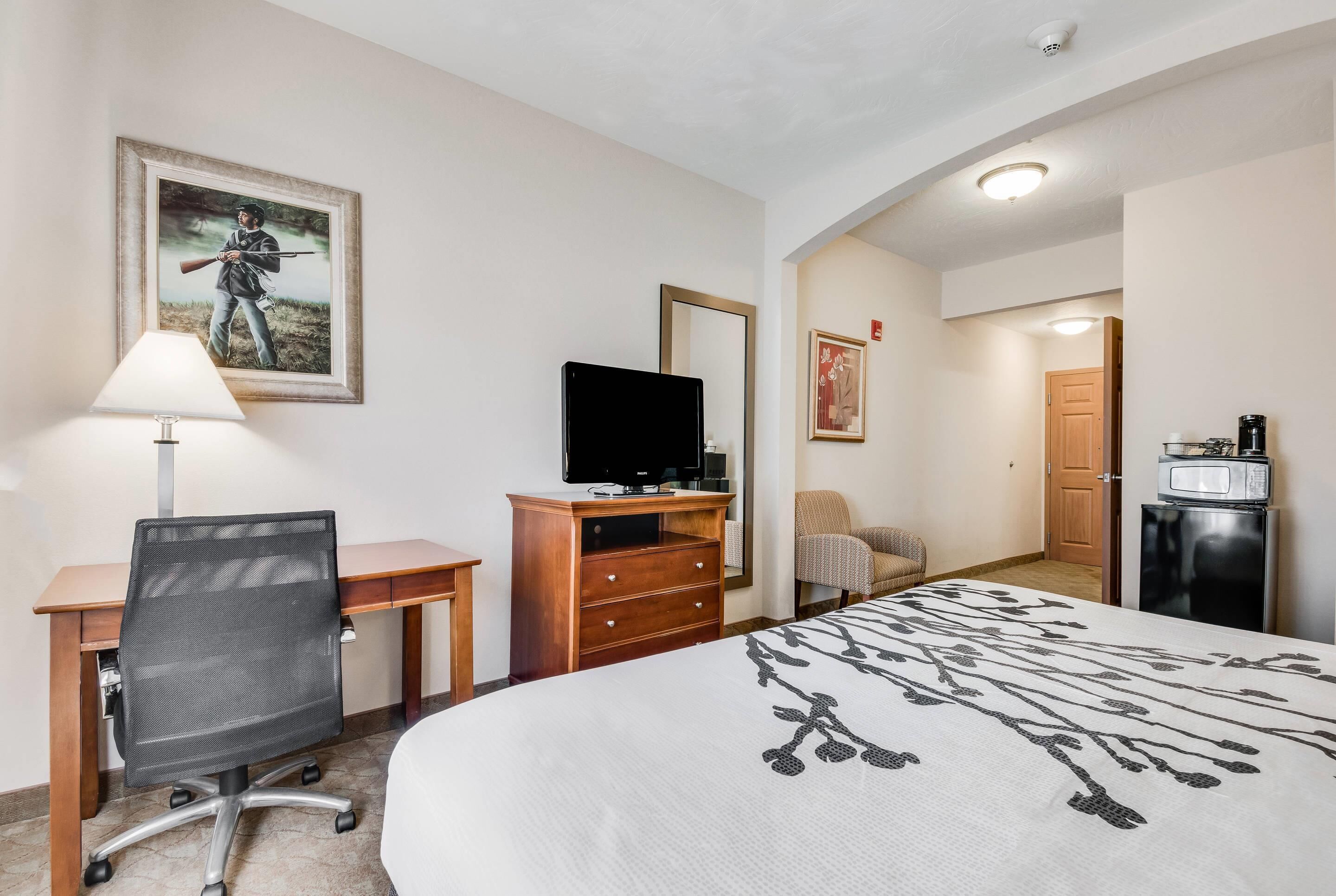 room, 1 king bed, accessible, non smoking (roll-in shower) | desk, iron/ironing board, free cots/infant beds, free wifi