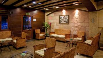 Zona de estar del vestíbulo