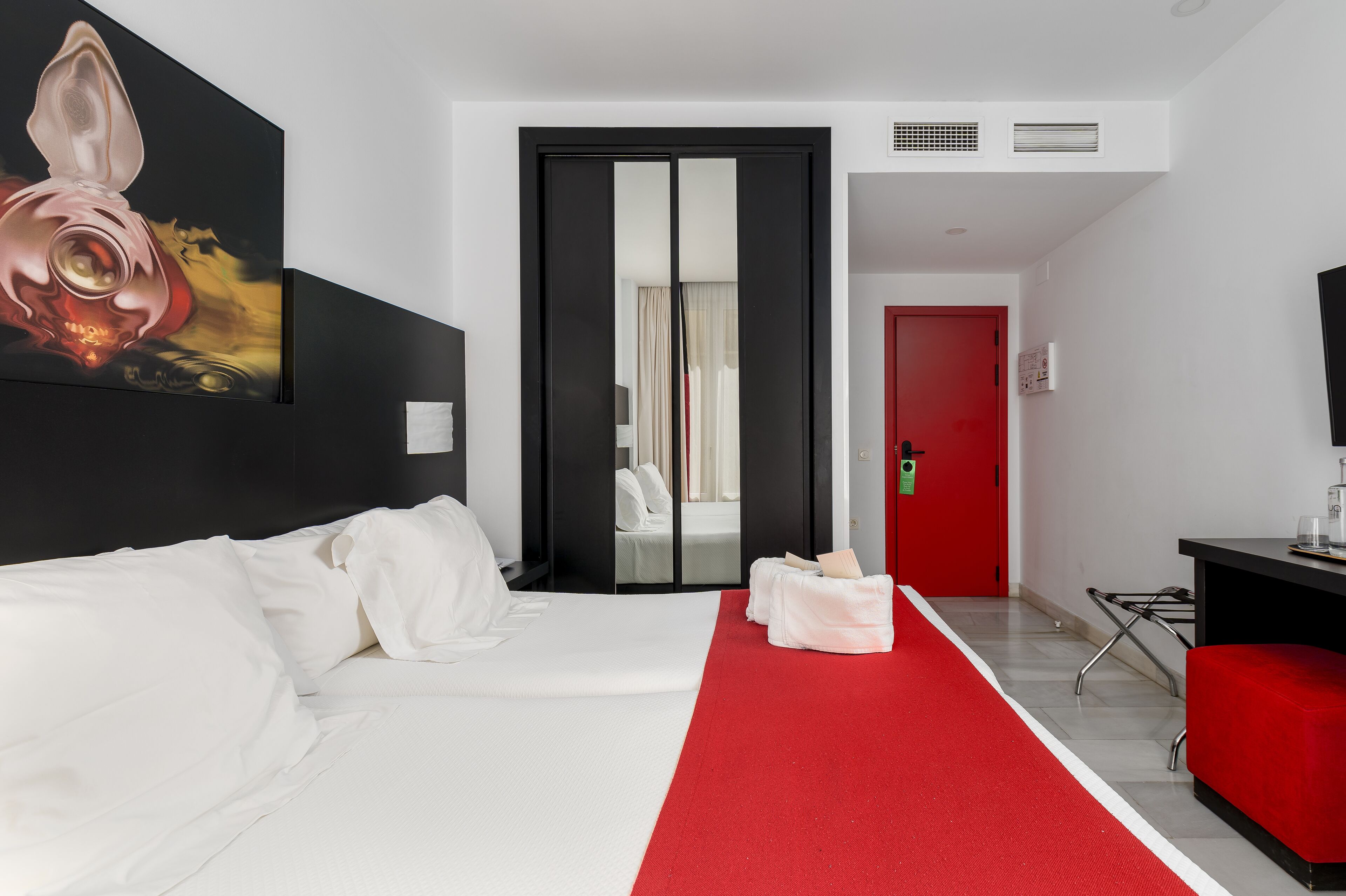 deluxe twin room | premium bedding, in-room safe, individually decorated, desk