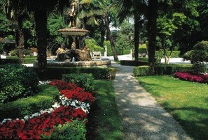 Familienzimmer | Blick auf den Park
