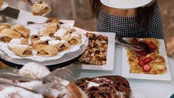 Tägliches inbegriffenes Frühstücksbuffet