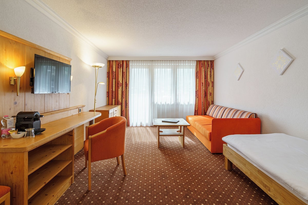 Deluxe-Einzelzimmer | Ausblick vom Zimmer