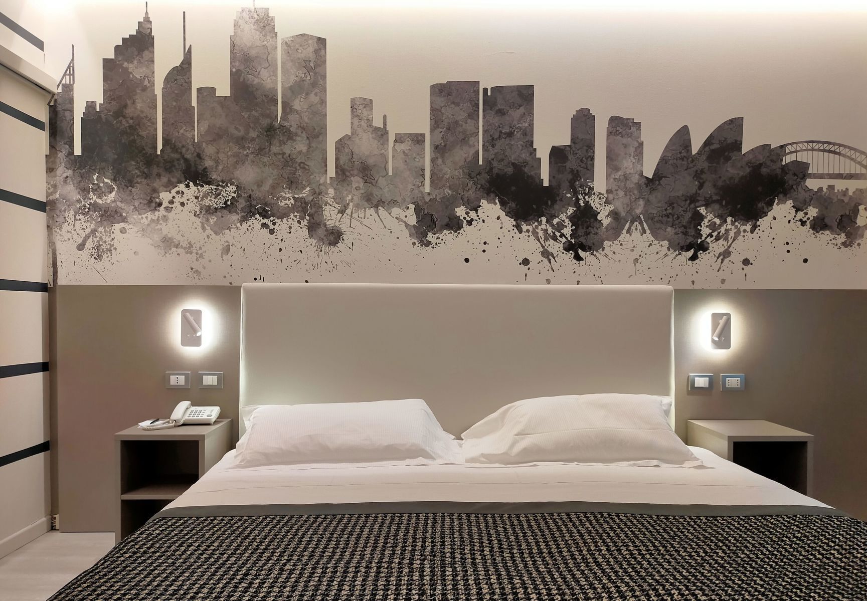 Down comforters, minibar, in-room safe, desk