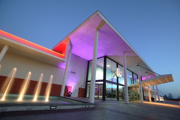 Front of property – evening/night