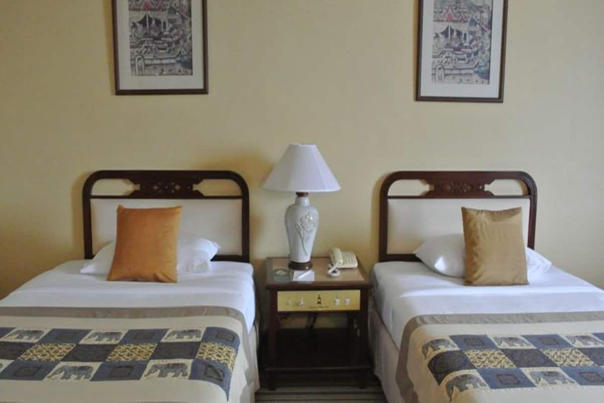 Minibar, desk, blackout curtains, rollaway beds