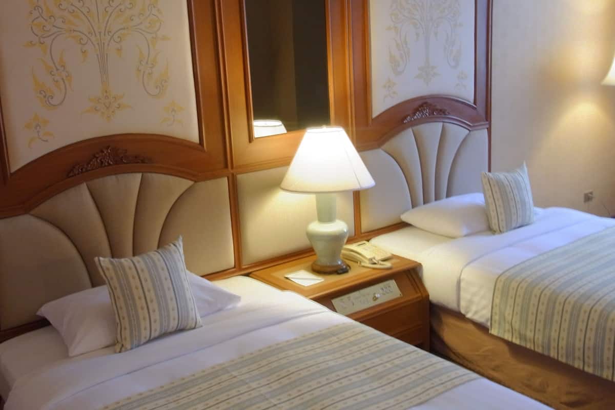 Minibar, desk, blackout curtains, rollaway beds
