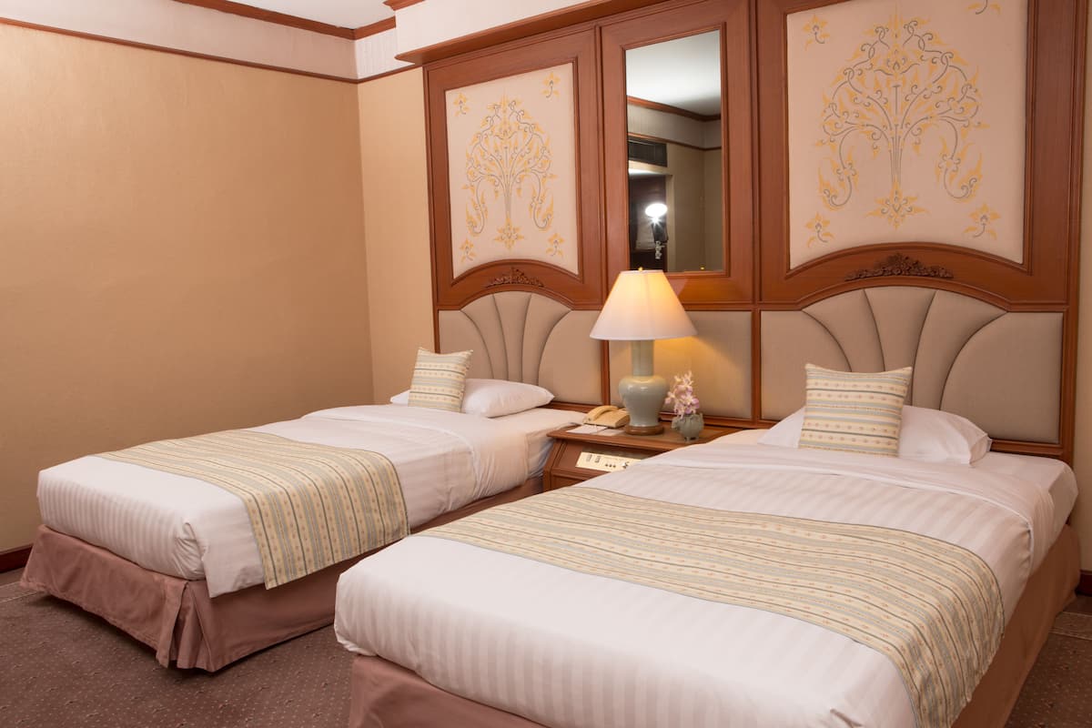 Minibar, desk, blackout curtains, rollaway beds