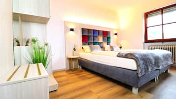 2 habitaciones, caja de seguridad en la habitaciĂłn y escritorio
