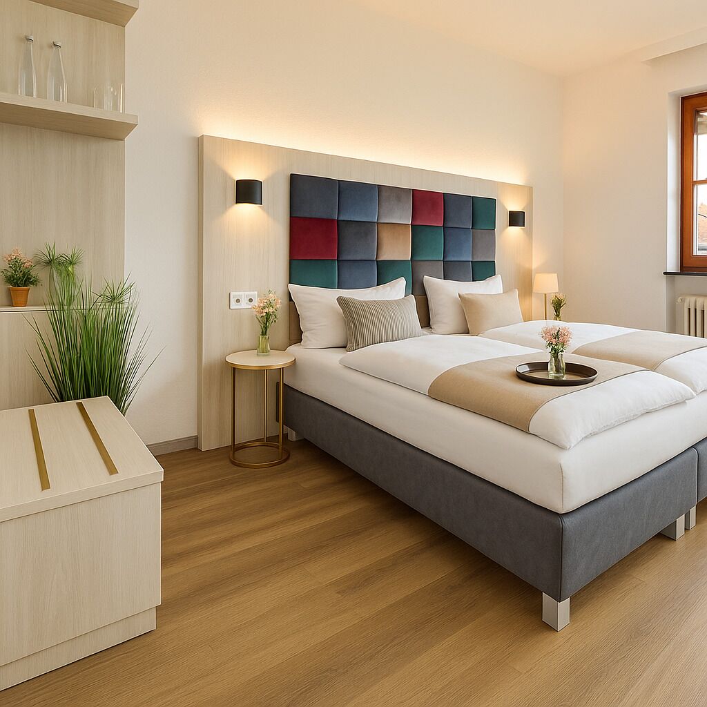 Double Room | In-room safe, desk, laptop workspace, blackout drapes