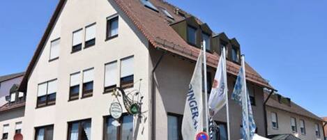 Façade de l’hébergement