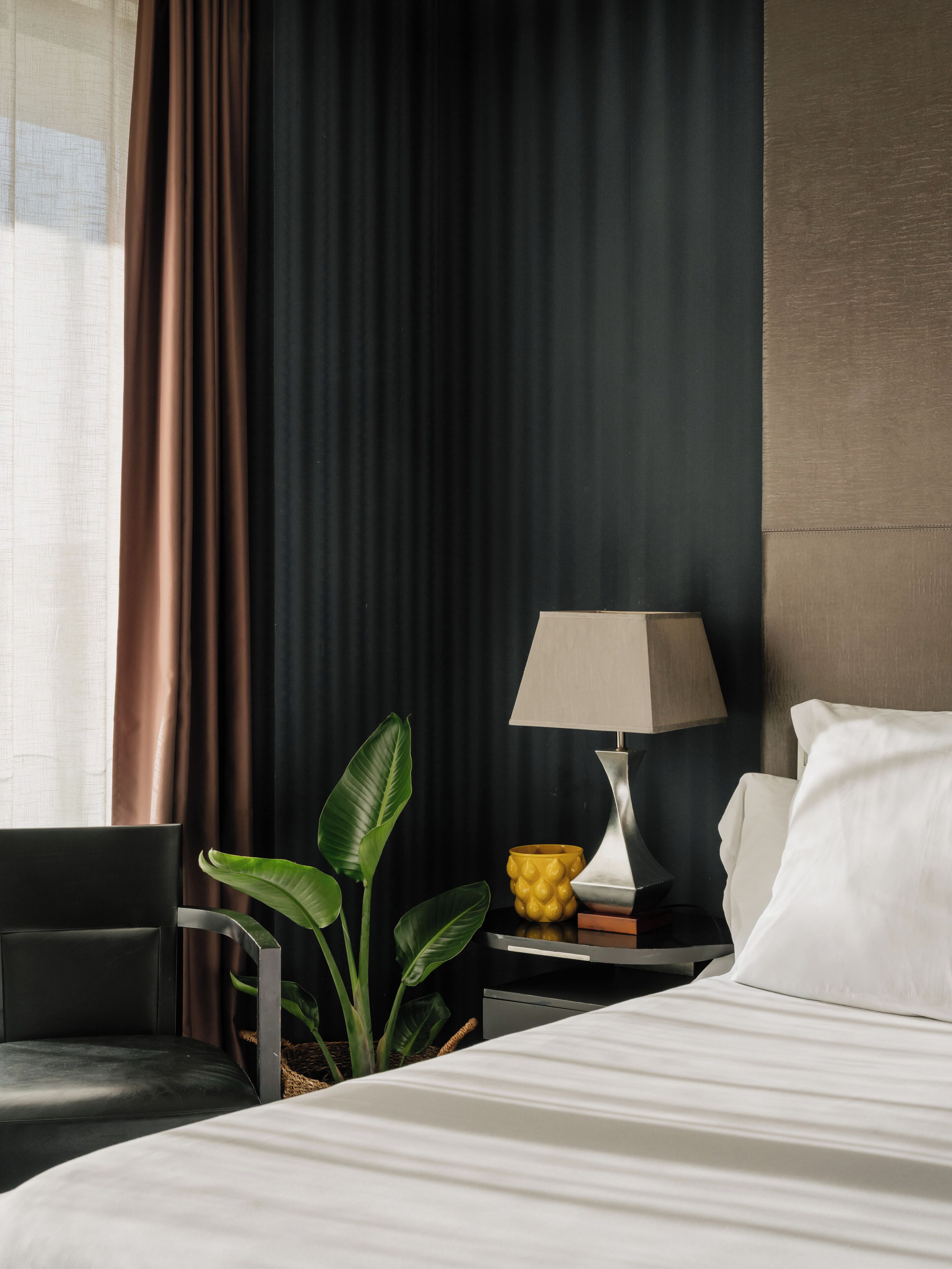 Minibar, wifi gratis y ropa de cama 