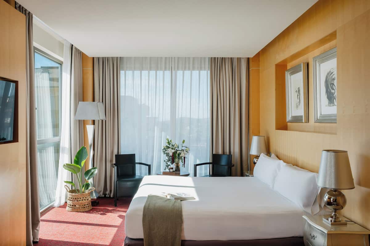 Minibar, accès au Wi-Fi (inclus), literie fournie