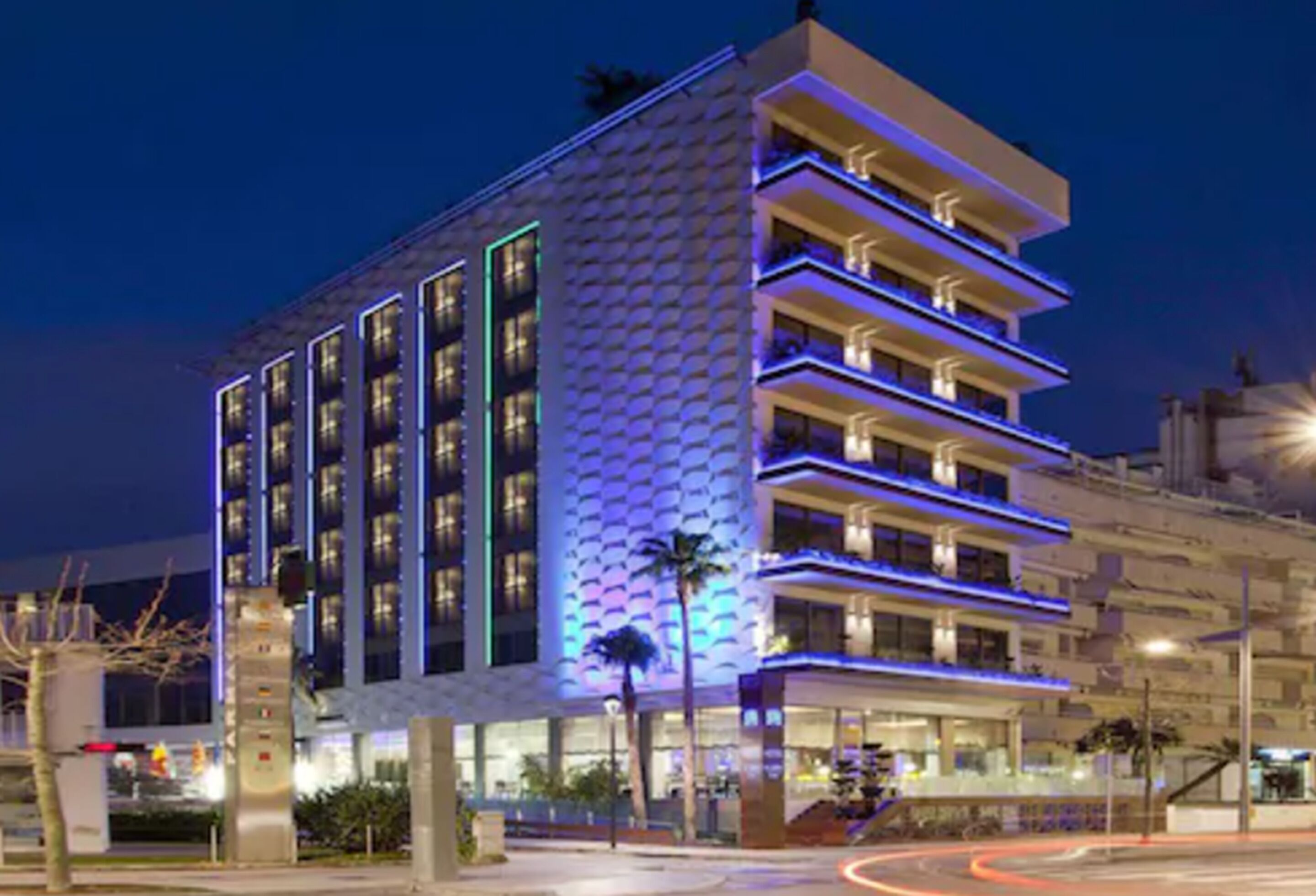 front of property – evening/night