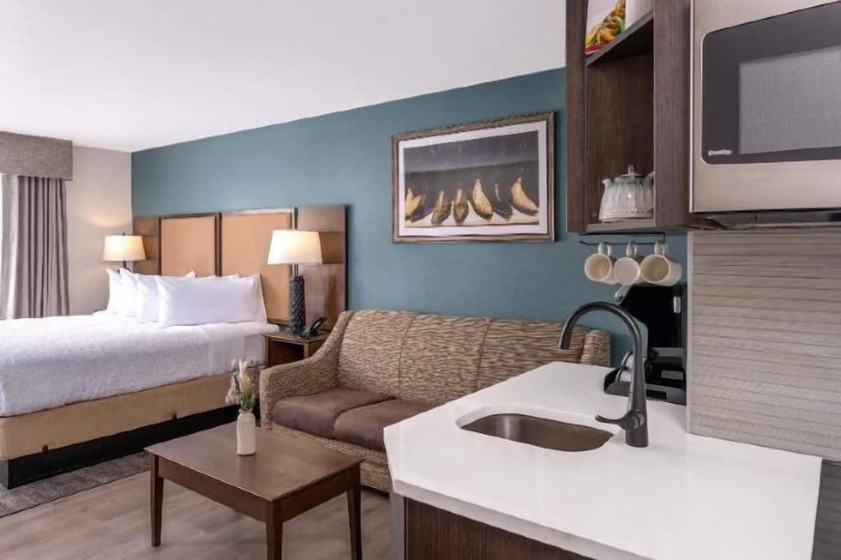 In-room safe, desk, blackout drapes, iron/ironing board