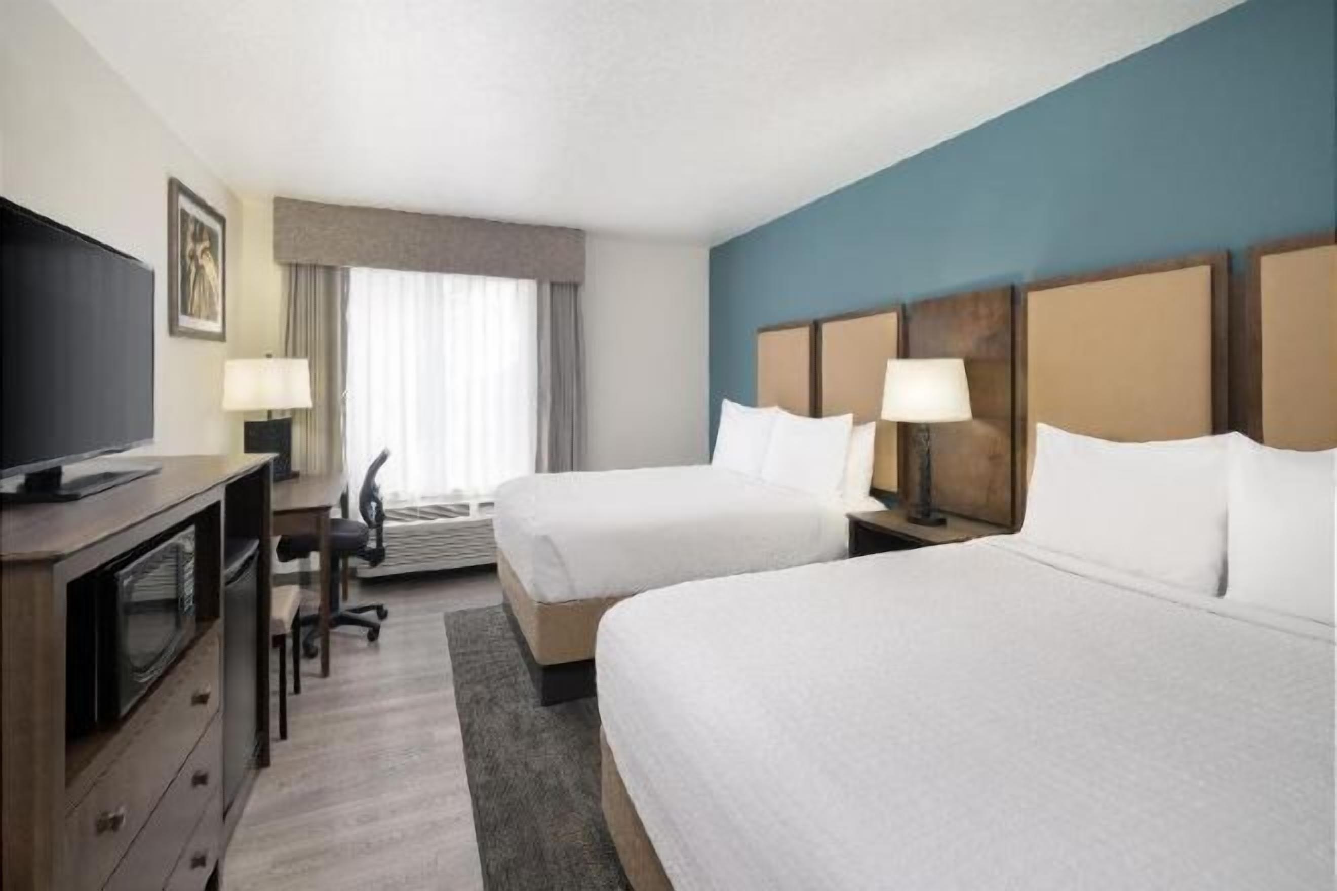In-room safe, desk, blackout drapes, iron/ironing board