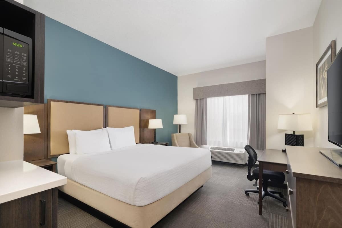 In-room safe, desk, blackout drapes, iron/ironing board