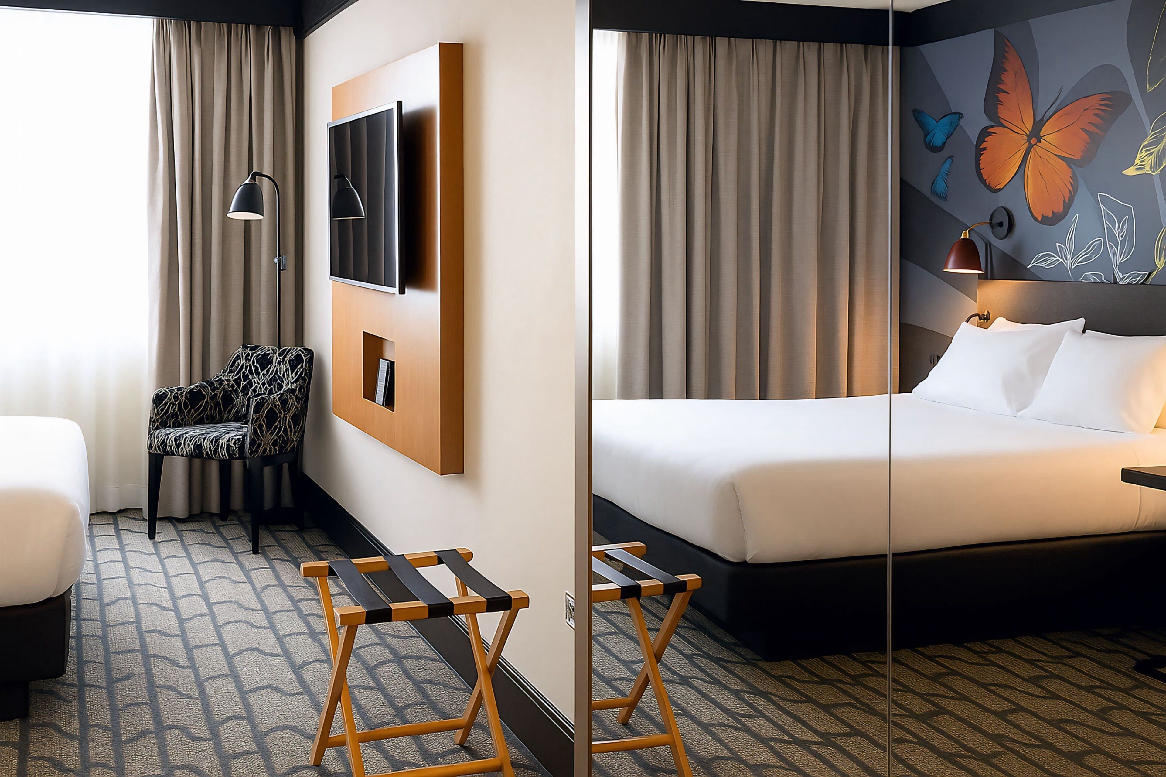 in-room safe, desk, soundproofing, iron/ironing board