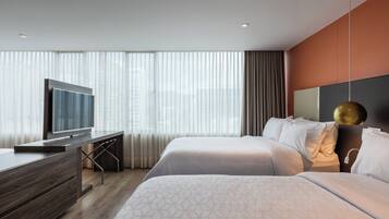 Sängtillbehör av högsta kvalitet och minibar