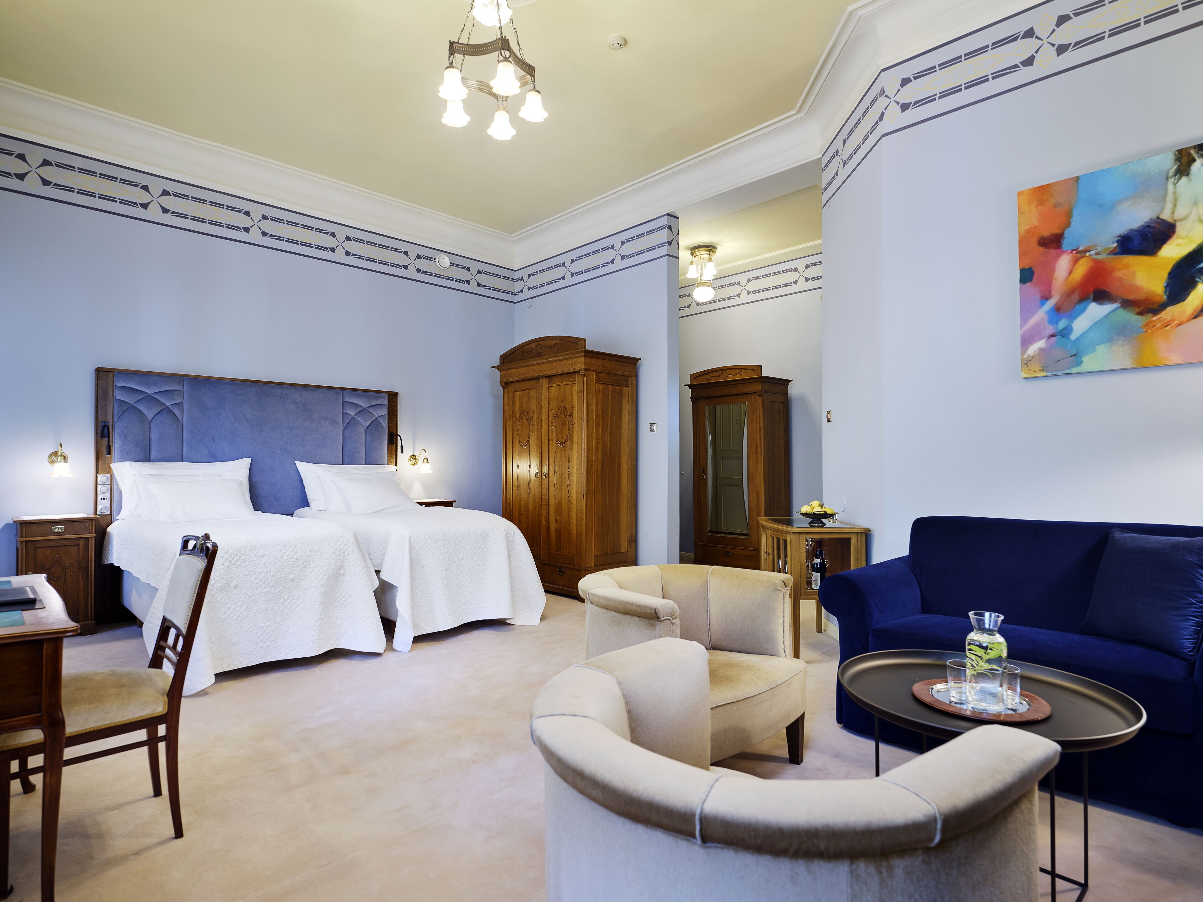 masters floor spacious and elegant | 1 bedroom, minibar, desk, laptop workspace