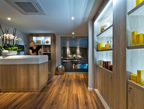 Couples treatment rooms, sauna, hot tub, steam room, body treatments - Golden Tulip Sophia Antipolis - Hotel & Spa (Valbonne)