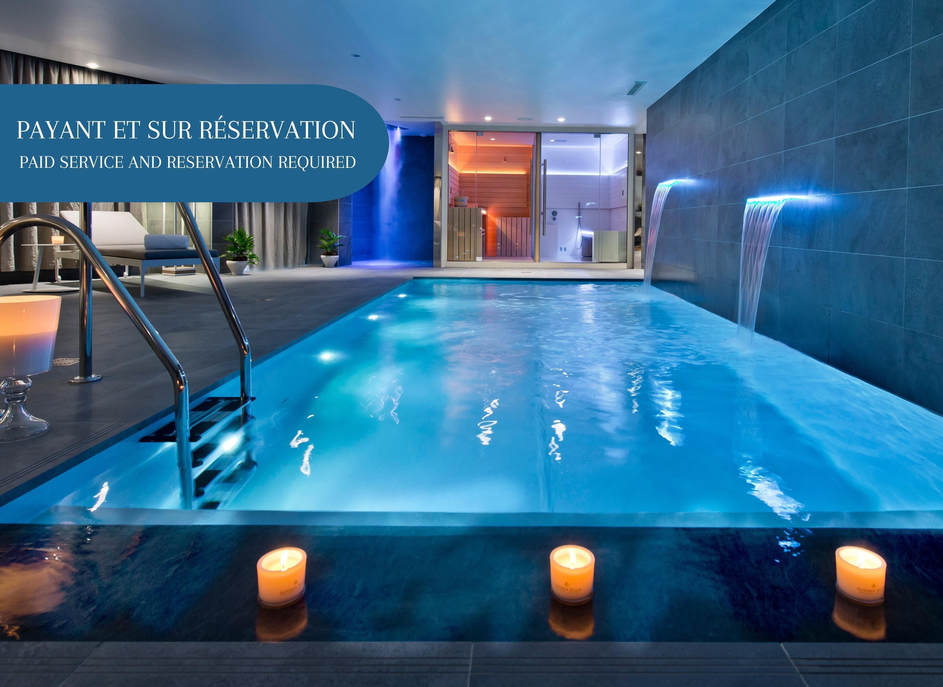 Seasonal outdoor pool, pool umbrellas, sun loungers