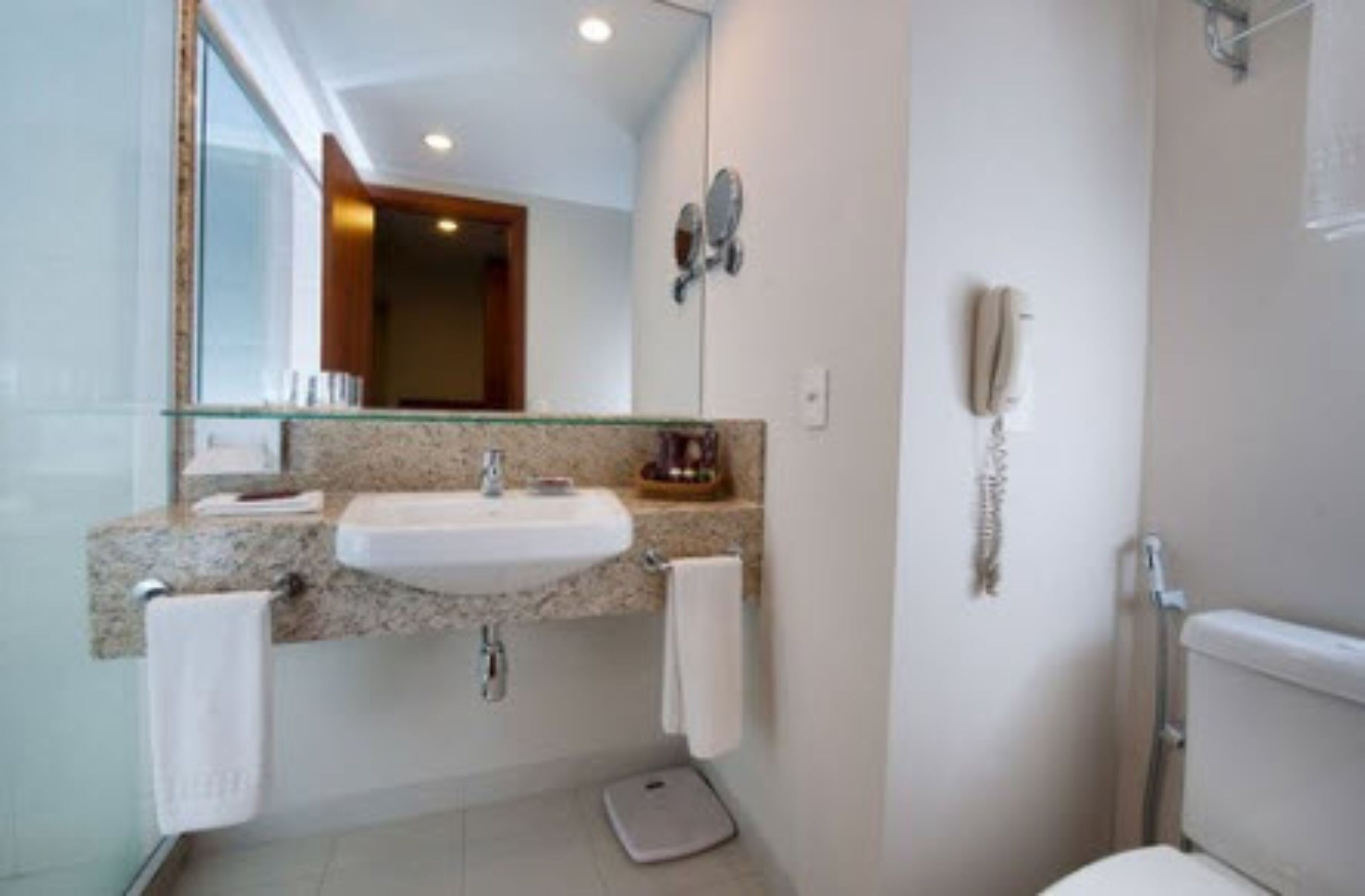 free toiletries, hair dryer, towels, soap