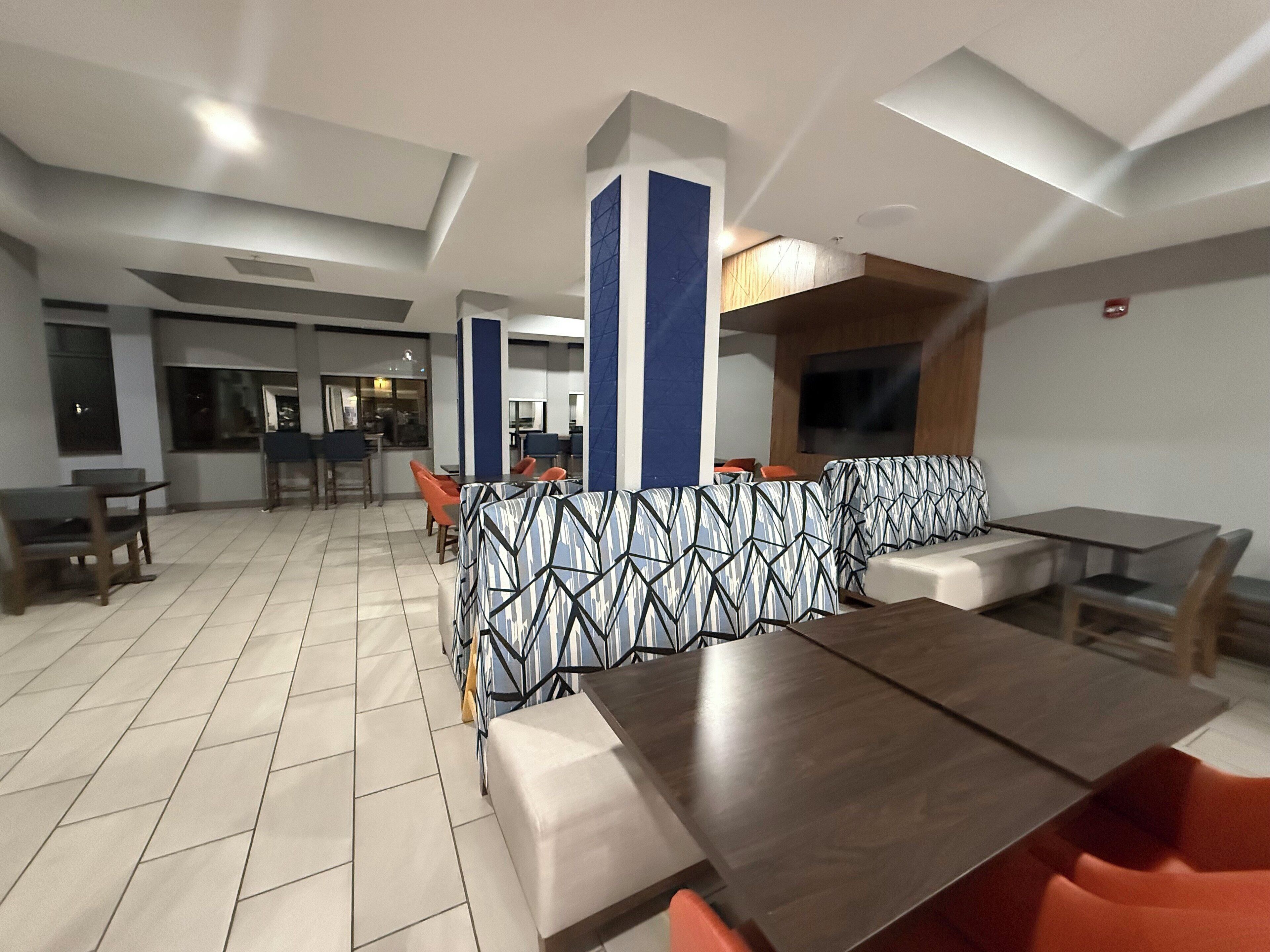 Free buffet breakfast