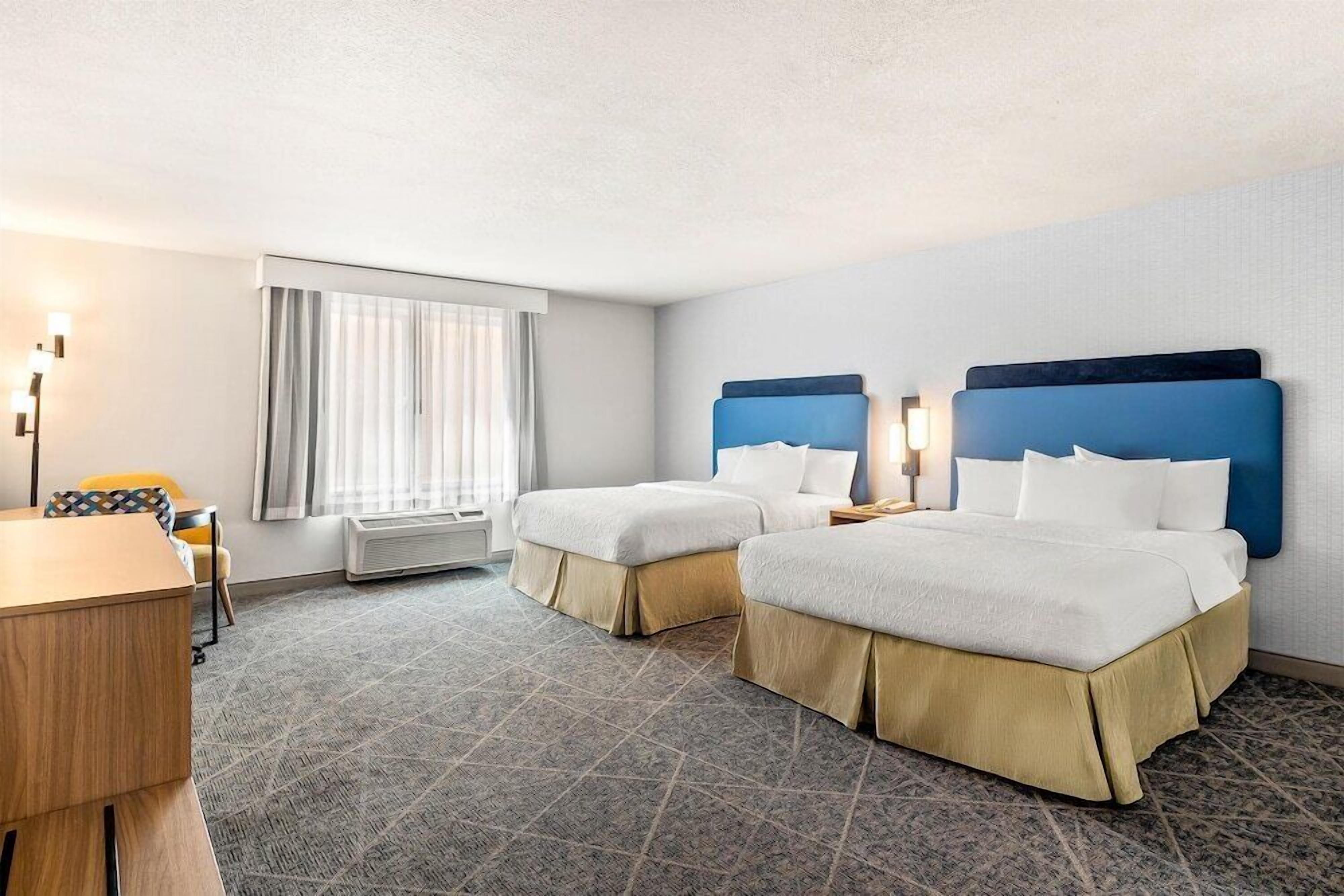 In-room safe, desk, iron/ironing board, free cribs/infant beds