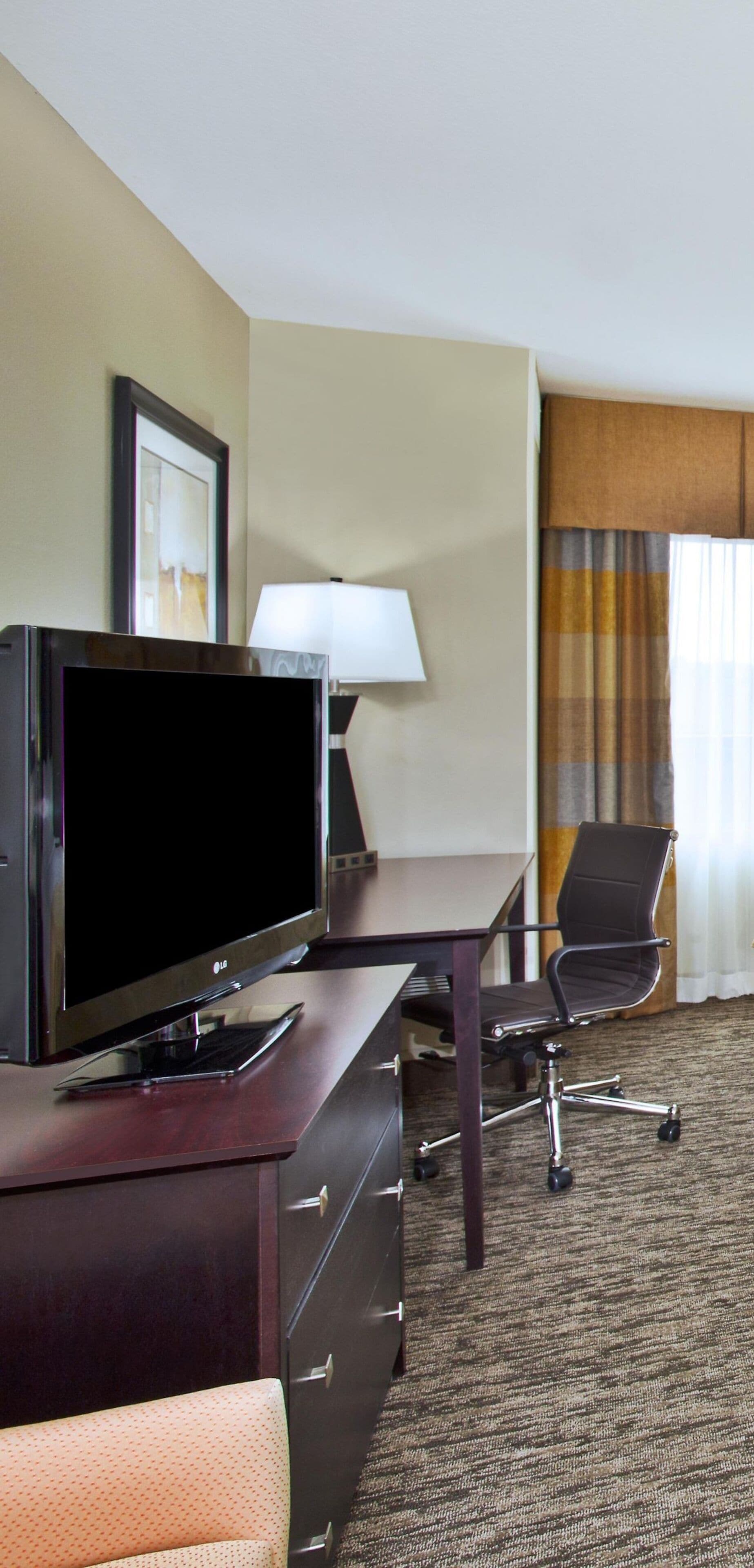 pillow-top beds, in-room safe, desk, laptop workspace