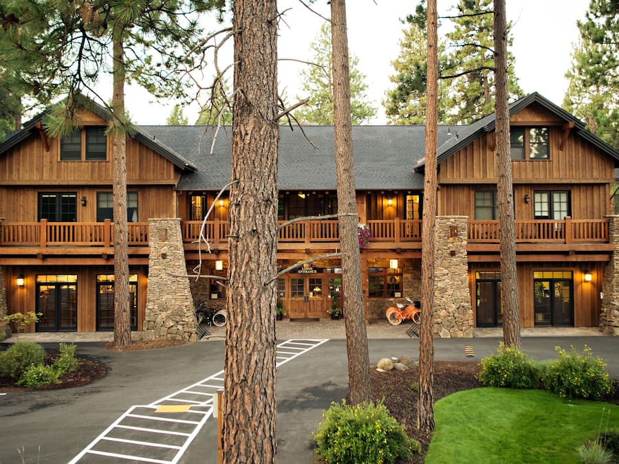 Voorkant van accommodatie