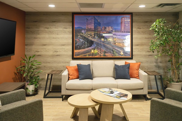 Lobby sitting area